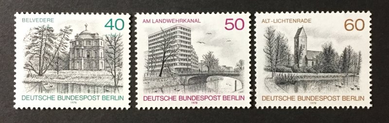 Germany Berlin 1978 #9n422-4, MNH, CV $2.25