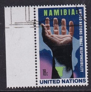 United Nations  New York  #264 cancelled 1975 Namibia 18c