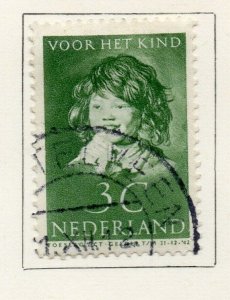 Netherlands 1937 Early Issue Fine Used 3c. NW-138576