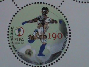 KOREA-2002-SC#2082 WORLD CUP SOCCER CHAMPIONSHIPS-JAPAN & KOREA MNH SHEET VF