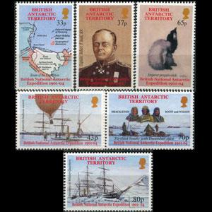 BR.ANTARCTIC TERR. 2001 - Scott# 301-6 Exped. Set of 6 NH