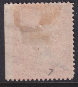 Sc# 7 Falkland Island 1886 QV Queen Victoria one pence MMHH issue CV $95.00