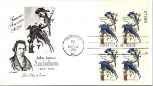 United States, Kentucky, United States First Day Cover, Birds, Art