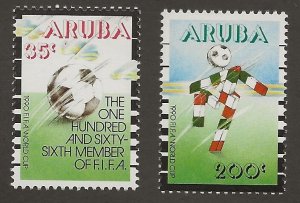 ARUBA   SC #   59 - 60  MNH