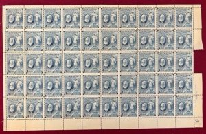 Canada Scott 274 Alexander Graham Bell Sheet of 50 folded Mint NH See scan