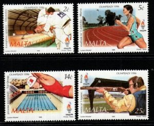 Malta 1996 MNH Stamps Scott 892-895 Sport Olympic Games Judo