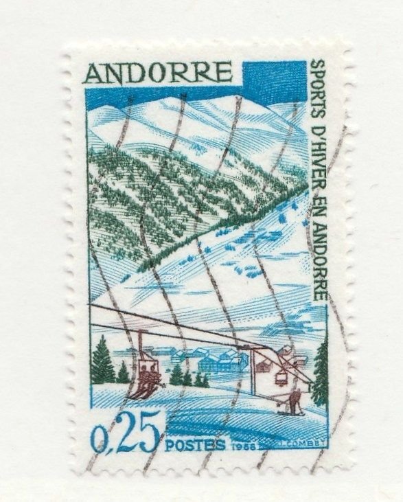 Andorra (Fr.) stamp #169, used