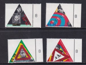 Netherlands  #B615-B618 MNH 1985  traffic safety