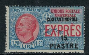 Italy Costantinopoli - Espresso Sassone n.3 MNH**  cv 60$