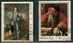 Panama; Scott 479A, 479E; 1967; Precanceled; NH