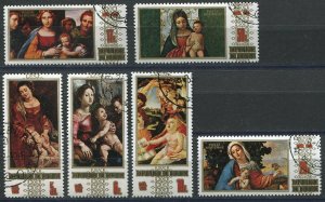 508 - BURUNDI - Paintings - Christmas 1969 - Used Set