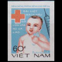 VIETNAM 1988 - Scott# 1867 Vaccinations Imp. Set of 1 NH