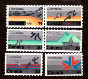 Canada # 757-762 Mint NH!