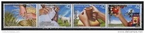 Women craft basketry precious stone sheep fruit URUGUAY Sc#2002 MNH STAMP cv$6.5