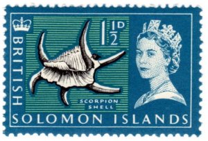Solomon Islands Scott 130 (1965: Scorpion Shell)