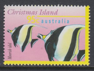 Christmas Island 386 Fish MNH VF