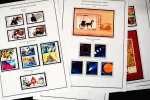 COLOR PRINTED CHINA P.R.C. 2011-2020 STAMP ALBUM  PAGES (144 illustrated pages)