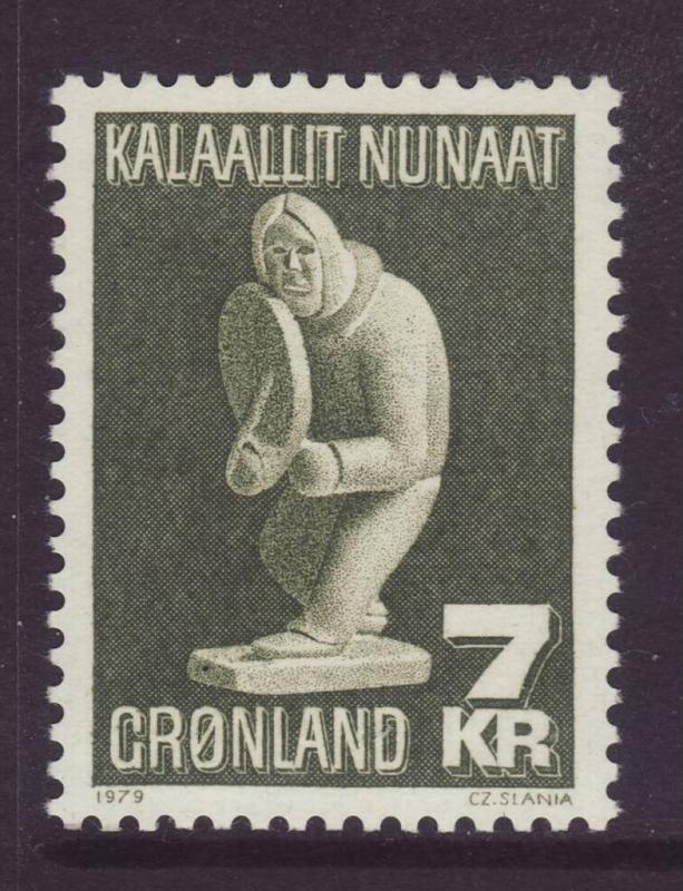 1979 Greenland 7 Kr Folk Art U/M