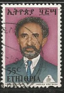 ETHIOPIA 682, USED STAMP, EMPEROR HAILE SELASSIE