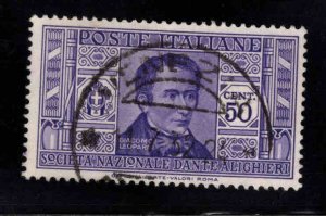 Italy Scott 273 Used 1932 Dante Alighieri stamp