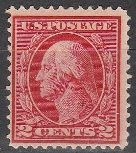 US #406 F-VF Unused  CV $6.50  (A3510)