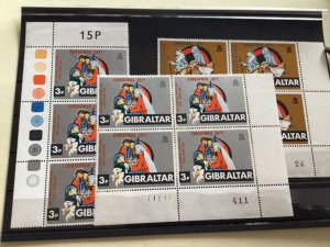 Gibraltar mint never hinged stamps  A13254