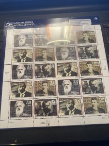 Scott 3061-3064 Full Sheet Pioneers Of Communication M NH OG        ach