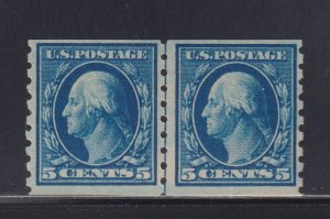 396 Line Pair PSE cert . VF OG previously hinged nice color cv $ 425 ! see pic !