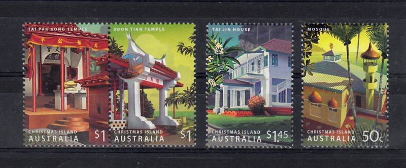 Christmas Islands Scott #457-459 MNH