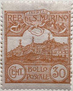 AlexStamps SAN MARINO #60 VF Mint