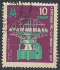 German Democratic Republic  SC# 897  Used  Knitting Machine  see details & scans