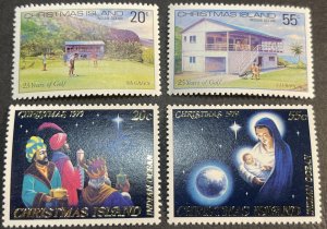 CHRISTMAS ISLAND # 91-94-MINT NEVER/HINGED-2 COMPLETE SETS---1979-80