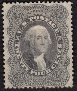 US #37 Very Fine, unused, expertly regummed. Well centered. w/2003 PSE Cert