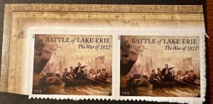 US # 4805 Battle of Lake Erie pair forever 2013 Mint NH