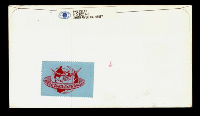 ACE hand crafted/painted cachet/ ACE Local Mail Art Cover - Kelty - Lot 0221367 