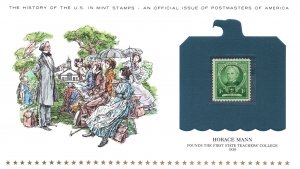 THE HISTORY OF THE U.S. IN MINT STAMPS HORACE MANN