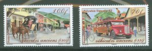 French Polynesia #1051-1052 Mint (NH) Single (Complete Set) (Horse)