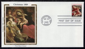 US 2427 Christmas Madonna Colorano U/A FDC