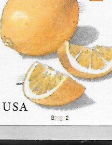 ALL 5 NEW FRUIT PLATE NUMBERS--Scott #5037, 5038, 5039, 5201, 5256--All B2 or P2