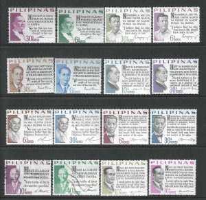 Philippines 878-883J  MNH/Used Complete set SC: $8.45
