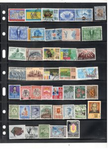 CEYLON COLLECTION ON STOCK SHEET MINT/USED