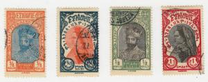 Ethiopia - 1928 - SC 155-58 - Used