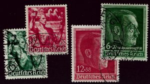 Germany SC B116-B120 Used F-VF...Prices will be rising!!