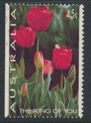 Australia SG 1446  Used  x booklet left margin imperf - Flowers