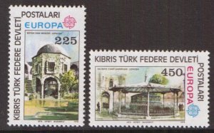 Cyprus  Turkish   #55-56   MNH  1978   Europa