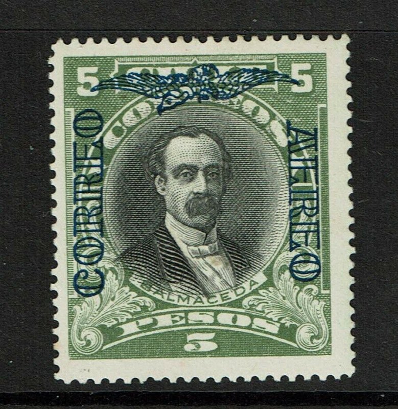 Chile SC# C6D, Mint Hinged, Hinge Remnant - S12413