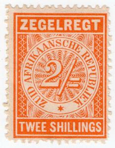 (I.B) Transvaal Revenue : Duty Stamp 2/-