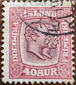Iceland 1907-08 Sc. 81 Used