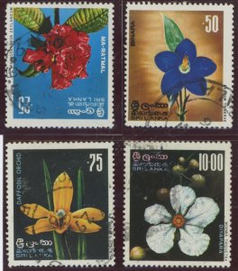 Sri Lanka #495-498 Used Single (Complete Set)