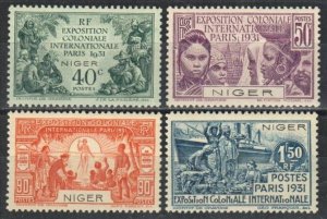 Niger Stamp 73-76  - Colonial Exposition Issue